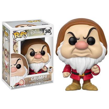 Funko Pop ! Disney - Bianca Neve E I Sette Nani (345) Grumpy Figure Brontolo 9Cm