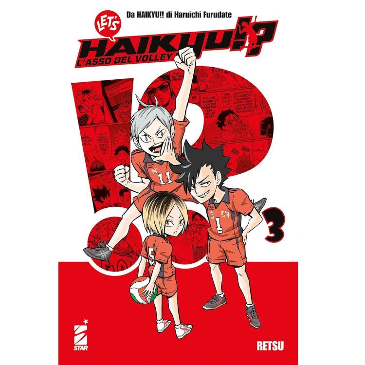 Fumetto: Let'S Haikyu!? L'Asso Del Volley (Vol. 3) Shonen Manga Di Retsu