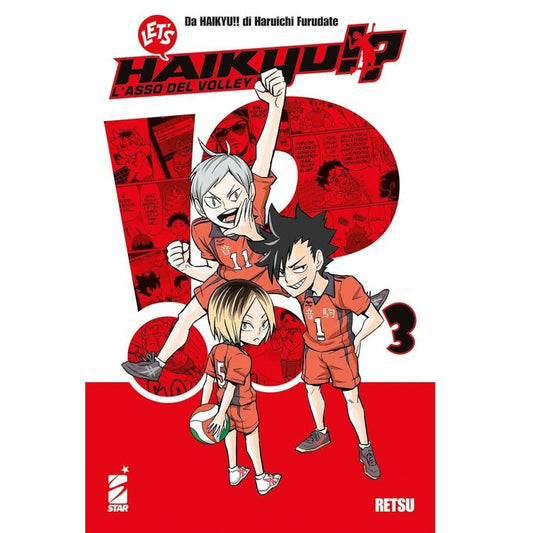 Fumetto: Let'S Haikyu!? L'Asso Del Volley (Vol. 3) Shonen Manga Di Retsu