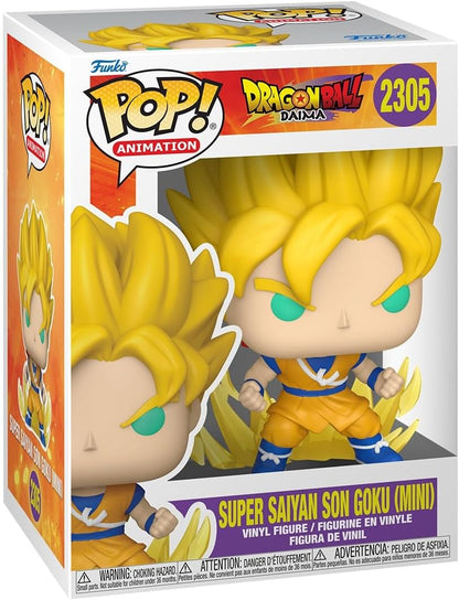 Funko Pop ! Animation - Dragon Ball Daima (2305) Super Saiyan Son Goku (Mini) Vinyl Figure 9cm