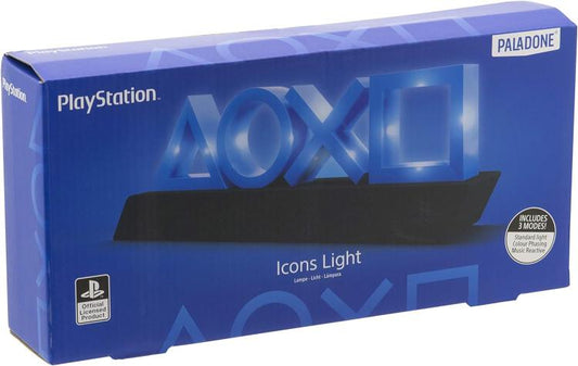 Lampada Ufficiale Sony Playstation Icons Light Led Ps5 Multicolor Paladone Pc