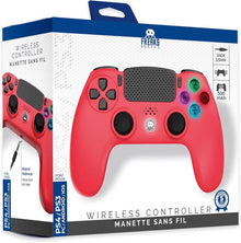 Freaks Controller Wireless Per Ps4/Ps3/Pc/Android/Ios Pulsanti Illuminati Red