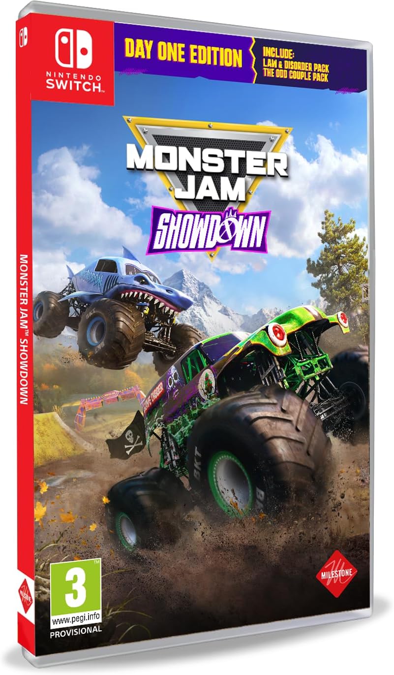 Monster Jam Showdown - Day One Edition Nintendo Switch Italiano Nuovo