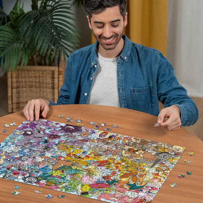 Ravensburger - Puzzle 1000 Pezzi Pokemon Challenge 70x50 cm