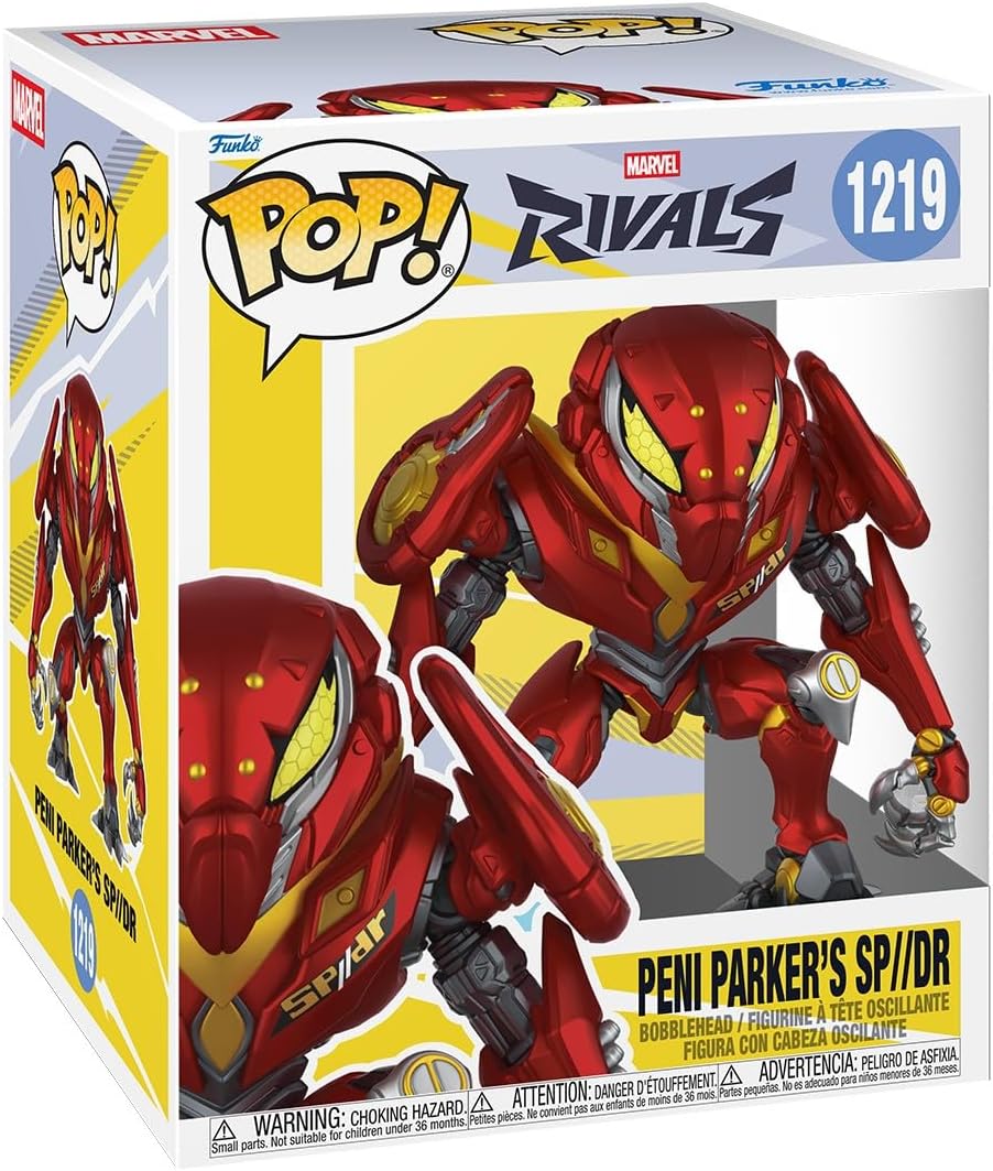 Funko Pop! Marvel Rivals (1219) Peni Parker's SP//DR - Bobblehead Vinyl Figure 9cm