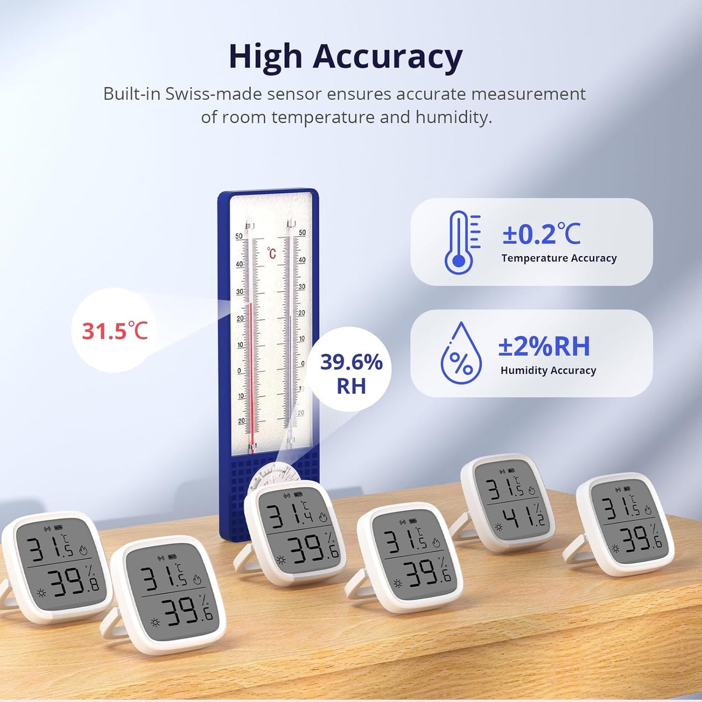 Sonoff SNZB-02D Sensore Smart Temperatura e Umidità Zigbee con Display LCD Domotica Casa