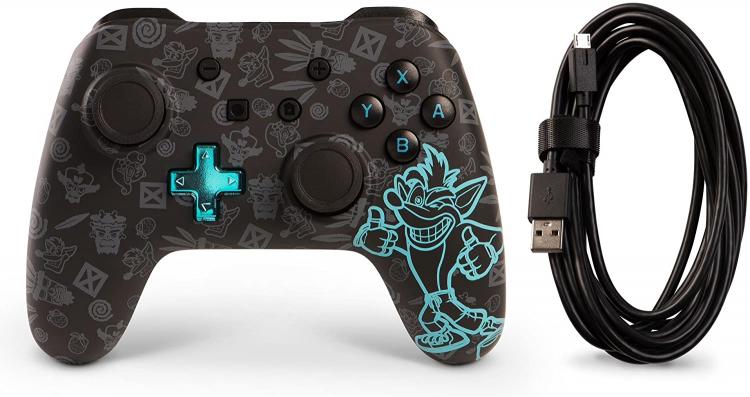 Powera Wired Controller Nintendo Switch Crash Bandicoot Edition Joystick Cablato