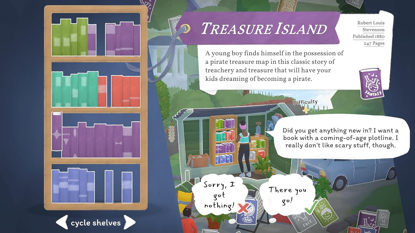 Tiny Bookshop Nintendo Switch Videogioco Multilingua Libreria Nuovo