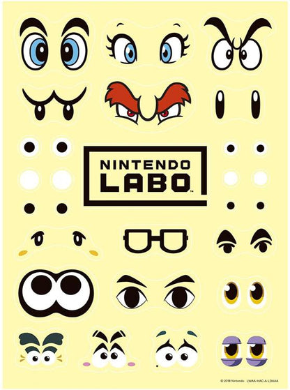 Switch Labo Set Personalizzazione Nintendo Switch Accessori Ufficiali Adesivi