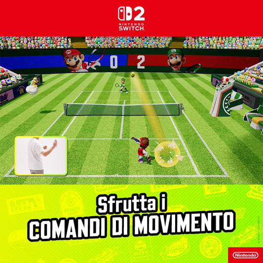 Mario Tennis Fever Nintendo Switch 2 Gioco Ita Nuovo NSW2 Sigillato