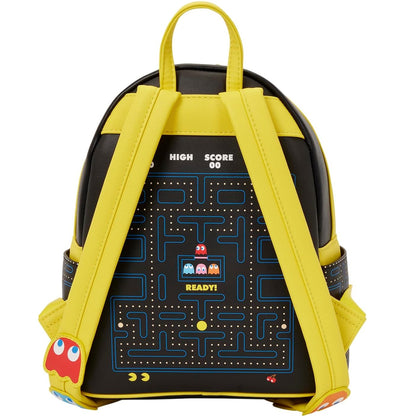 Loungefly Funko PAC-MAN Glow – Mini Zaino Ufficiale PAC-MAN Backpack