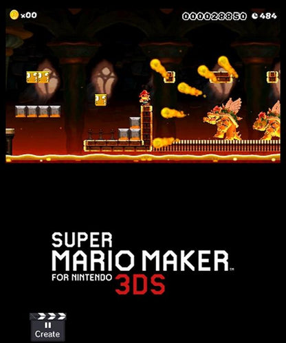 Super Mario Maker Nintendo 3Ds 2Ds Videogioco Italiano Nuovo Gioco Eu Sigillato
