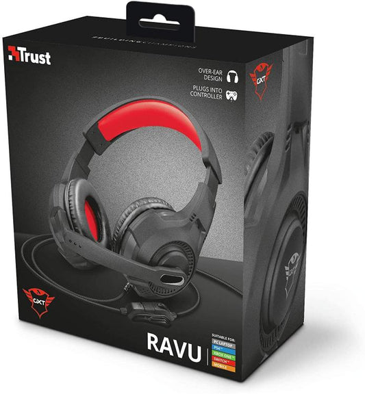 Trust Cuffie Gaming Gxt307 Ravu Headset Ps4 Ps5 Xbox Switch Smartphone Pc