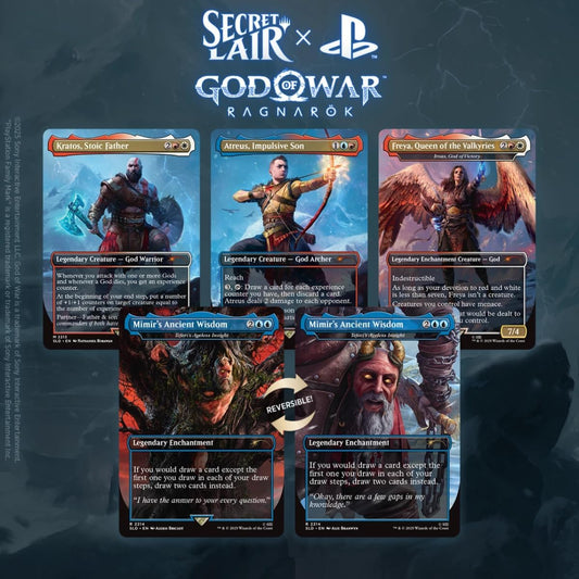 Magic the Gathering Secret Lair x God of War: Norse (Non-Foil)