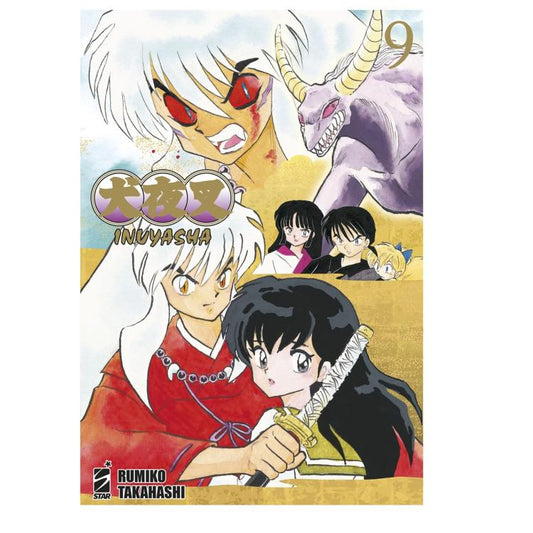 Fumetto: Inuyasha. Wide Edition (Vol. 9) Shonen Manga Di Rumiko Takahashi