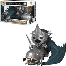 Funko Pop Rides ! Lord Of The Rings - (63) Witch King On Fellbeast Vinyl Figure - Re Stregone A Cavallo Della Bestia Alata