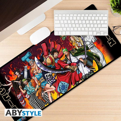 ABYSTYLE: One Piece Desk Mat XL Tappetino Tastiera Mouse Pad Gaming Scrivania