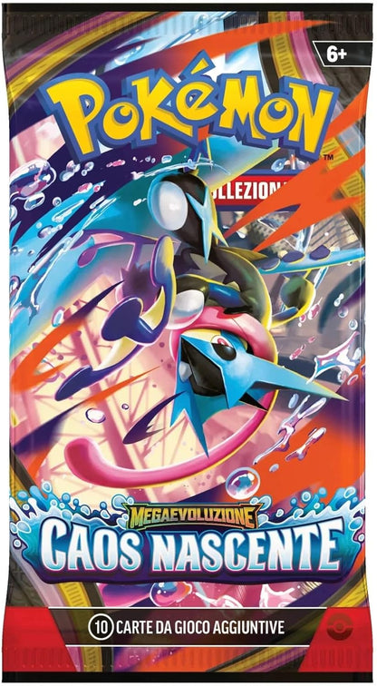 Pokémon: Box Display 36 Buste Megaevoluzione - Caos Nascente GCC (Edizione Italiana)