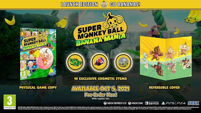 Super Monkey Ball Banana Mania: Launch Edition Ps4 Gioco Italiano Playstation 4