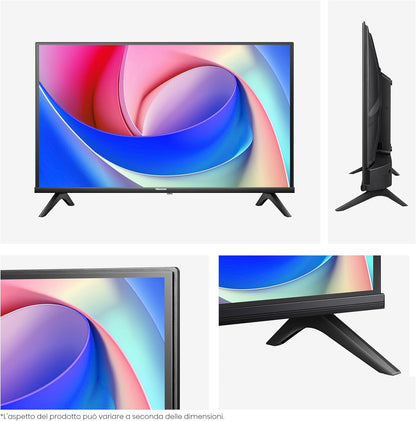 Hisense Smart TV 32" 2025 32E43QT HDR VIDAA U8 Airplay2 Game Mode Alexa