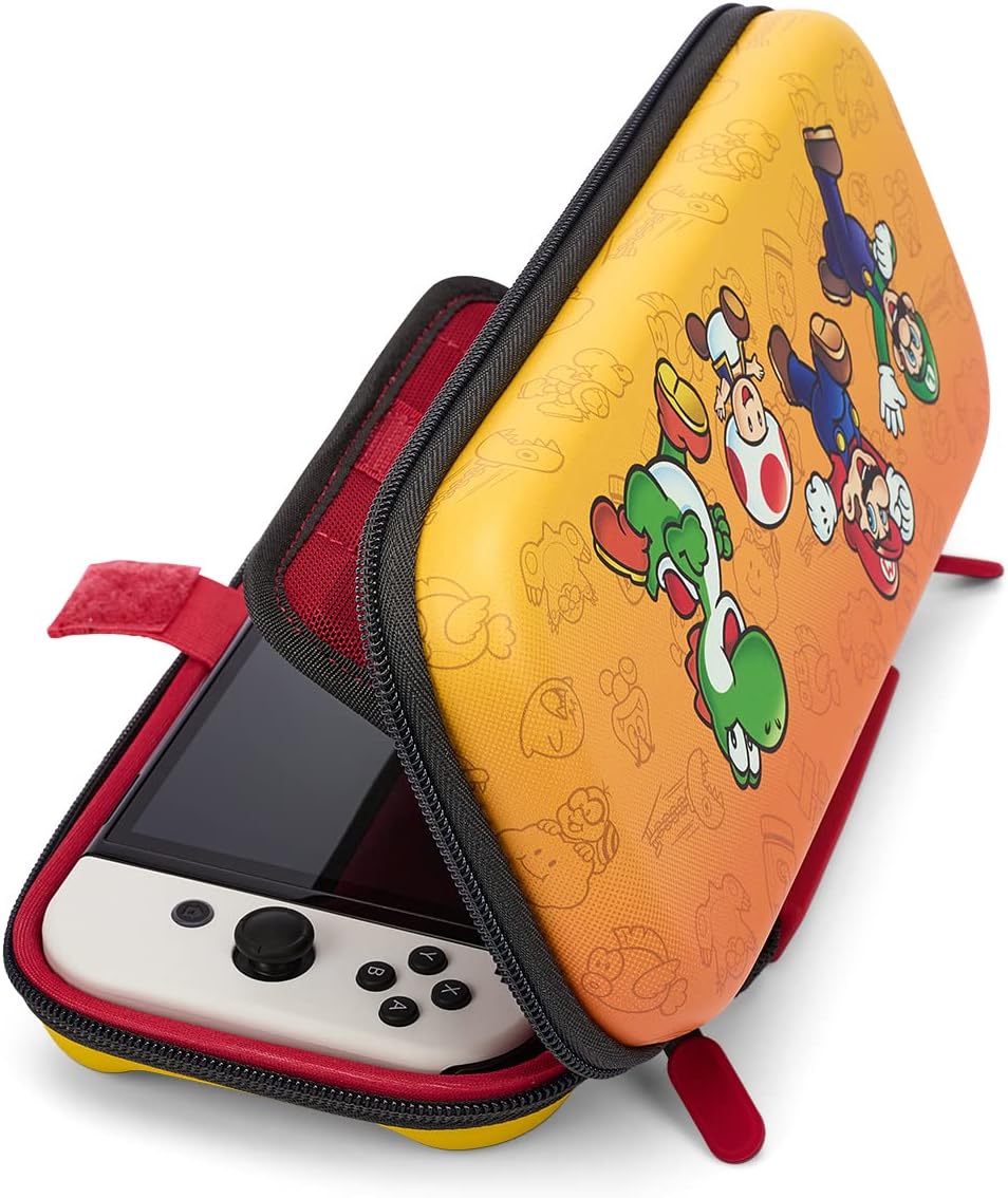 Custodia Protettiva PowerA Mario e Amici - Modello OLED Nintendo Switch/Nintendo Switch Lite