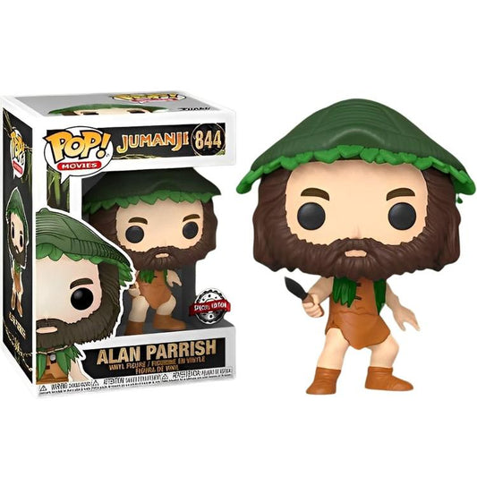 Funko Pop ! Movies - Jumanji (844) Alan Parrish Special Edition Vinyl Figure 9Cm