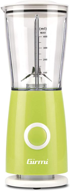 Girmi Frullatore Elettrico Fr03 500Ml Plastica 170W Verde Lame Acciaio Inox