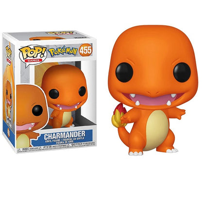 Funko Pop ! Games Pokemon - (455) Charmander Figure Vinyl 9Cm Evo Charizard