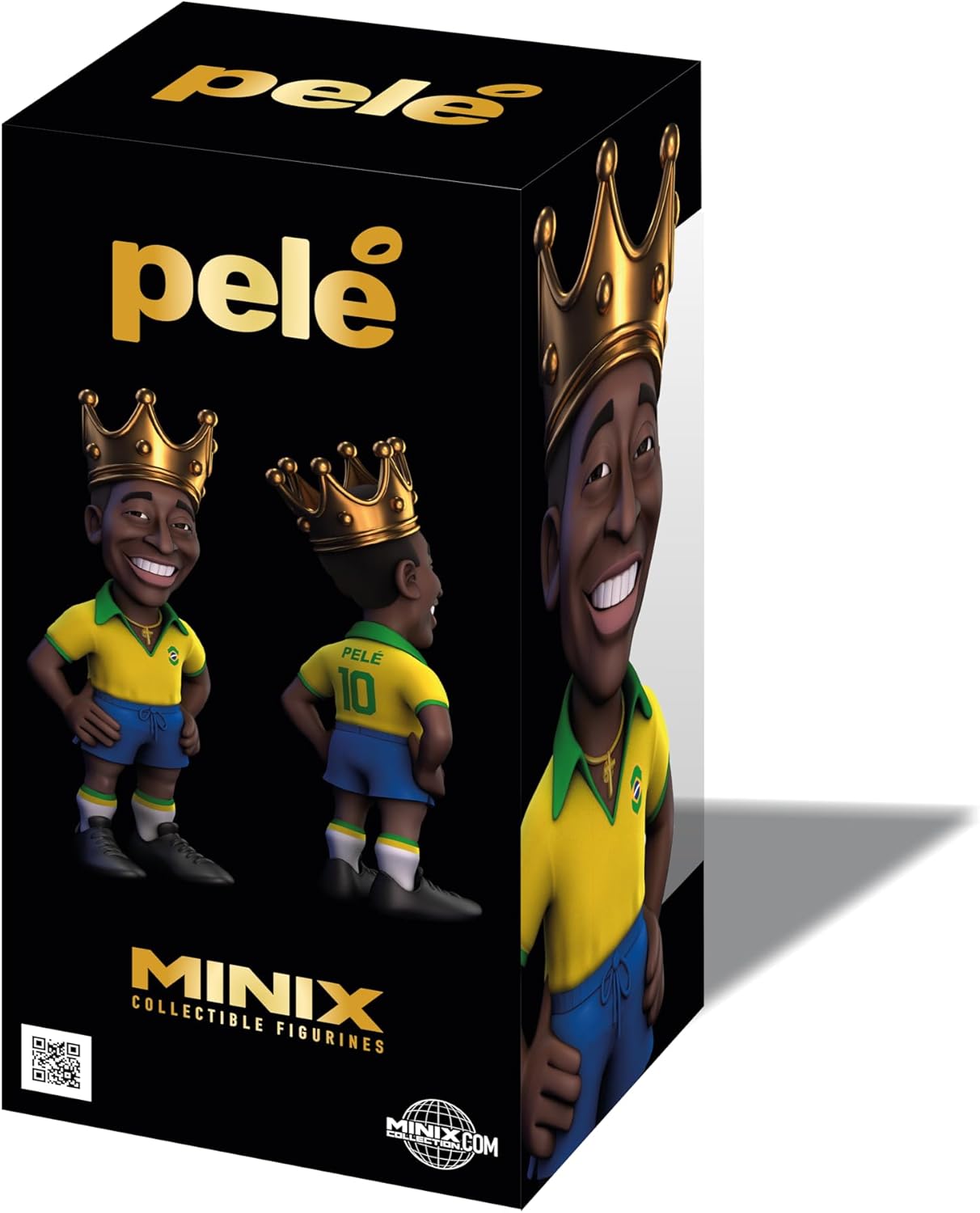 Minix - Pele' O Rei (Brasile) Football Legends (110F) Figure Statuetta 12cm