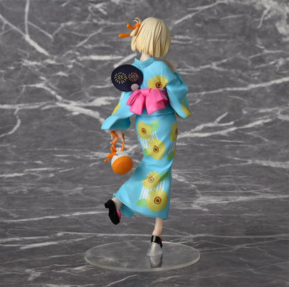 SEGA Luminasta Lycoris Recoil: Chisato Nishikigi Festival in Yukata Statua Da Collezione - Figure 19cm PVC