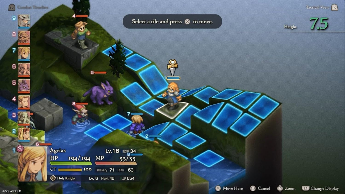 Final Fantasy Tactics - The Ivalice Chronicles Ps5 Gioco Ita Playstation 5 Nuovo