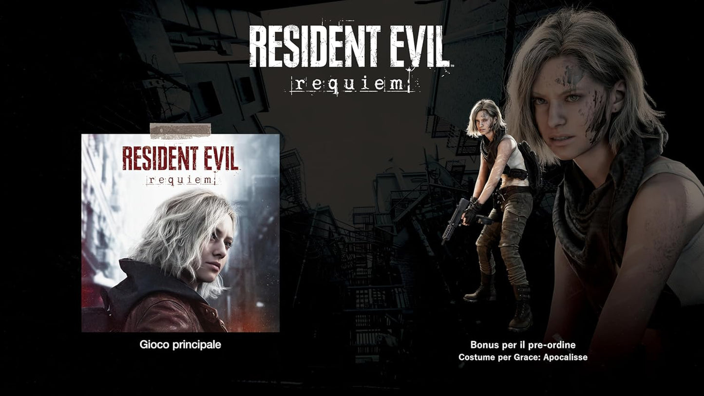 Resident Evil Requiem Steelbook Deluxe Edition Ps5 Gioco PlayStation 5 Ita