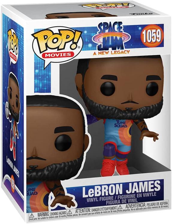 Funko Pop Space Jam 1059 Lebron James Vinyl Da Collezione Action Figure Statuina