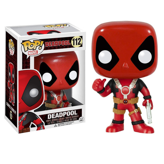 Funko Pop ! Marvel Deadpool - (112) Thumb Up Deadpool Figure 9cm