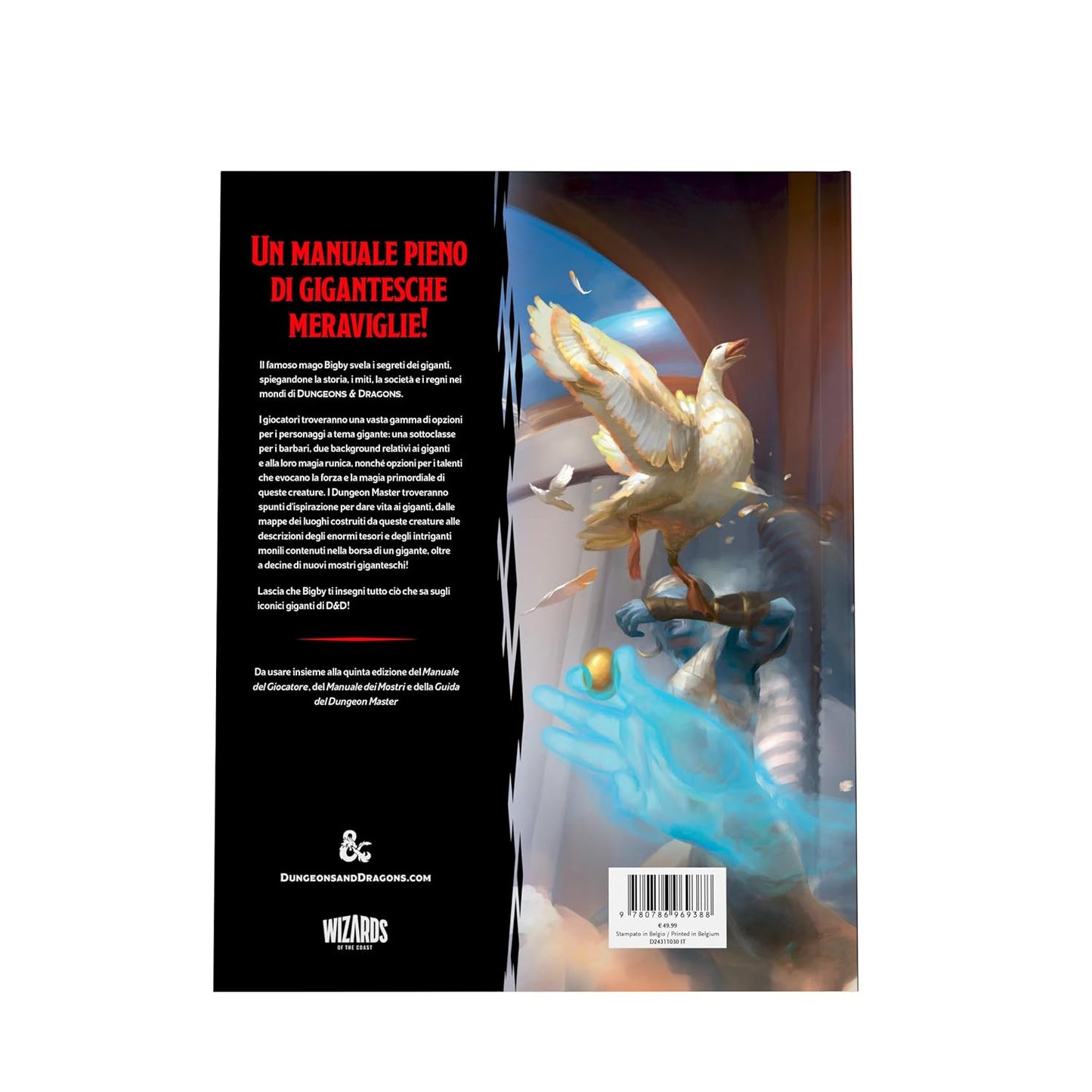 Dungeons & Dragons Bigby Presents: La Gloria Dei Giganti Libro Espansione ITA