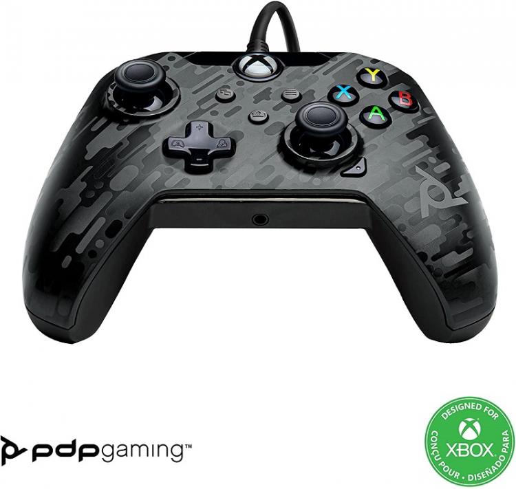 CONTROLLER PDP XBOX SERIES X / XBOX ONE UFFICIALE PAD WIRED JOYPAD BLACK CAMO