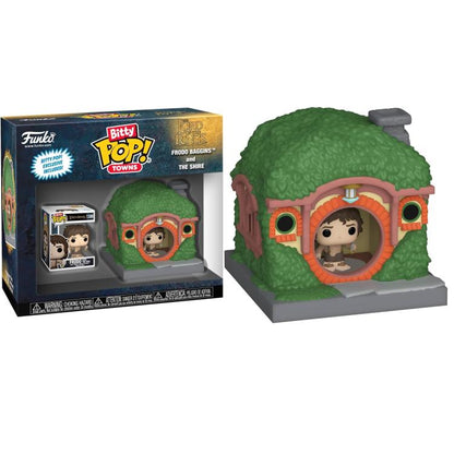 Funko Bitty Pop ! Towns Lord Of The Ring - Frodo And The Shire Figure LOTR
