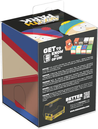 Squaroes South Park SP003 (Stan) Box Collezione Scatola Porta Mazzo Carte TCG