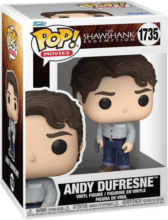 Funko Pop! Movies Le Ali Della Liberta (1735) Andy Dufresne Shawshank Redemption
