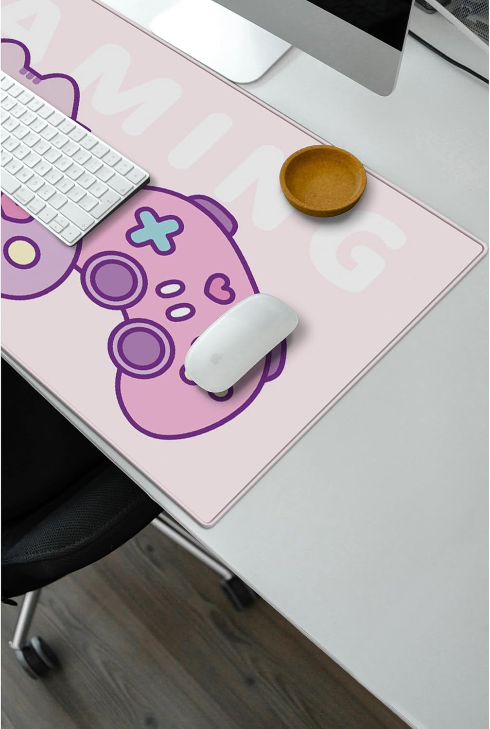 Pusheen: (I Love Gaming) Tappetino da Scrivania XXL Deskmat Mouse Tastiera 80x35cm