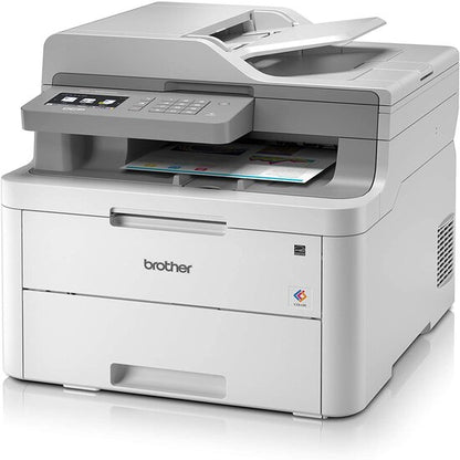 BROTHER STAMPANTE MULTIFUNZIONE LED COLORI WIFI LAN USB DCP-L3550CDW COMPUTER PC
