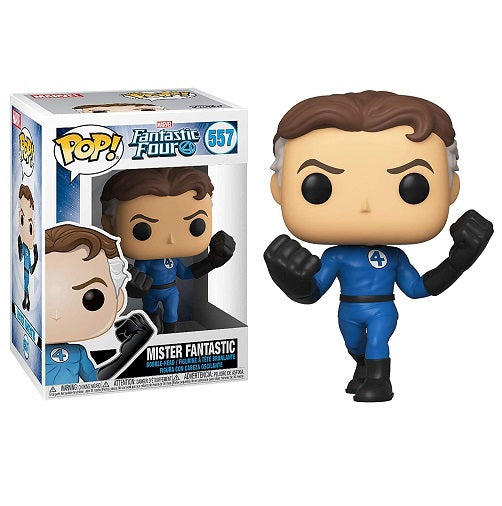 Funko Pop ! Marvel Fantastic Four4 - (557) Mister Fantastic Figure Fantastici 4