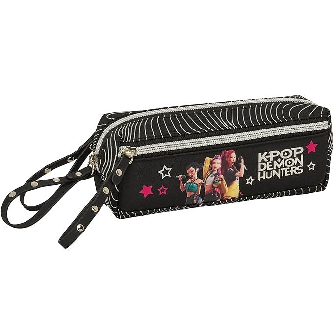 Astuccio KPop Demon Hunters Energy Premium Triple Per Bambini Scuola