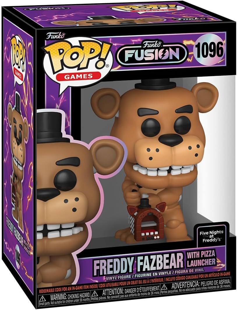 Funko Pop! Games Fusion (1096) Freddy Fazbear - Vinyl Figure Statuetta 9cm