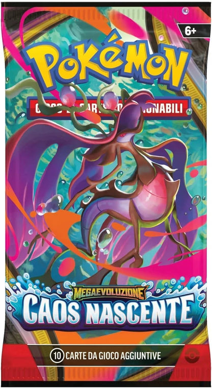 Pokémon: Box Display 36 Buste Megaevoluzione - Caos Nascente GCC (Edizione Italiana)