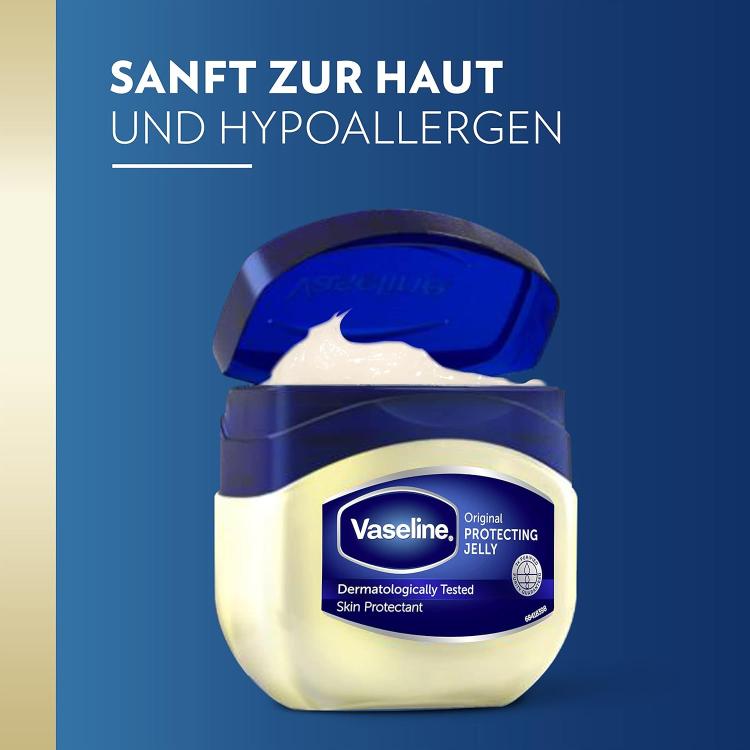 Vaseline Original Crema Protettiva Per Pelle Secca Gelatina Lubrificante 100 Ml