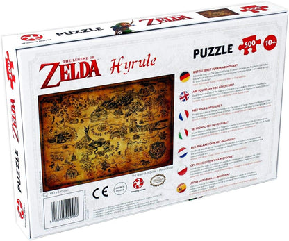 Winning Moves -  Puzzle The Legend of Zelda Hyrule Field - Puzzle 500 Pezzi