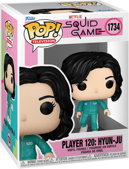 Funko Pop ! Television - Squid Game (1734) Hyun-Ju Player 120 Figure 9cm