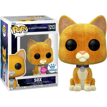Funko Pop ! Disney Pixar - Lightyear (1213) Sox Flocked Exclusive Figure 9Cm