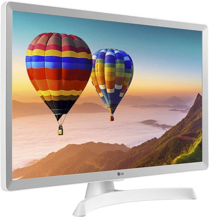 Lg Smart Tv 28Tq515S Led Full Hd Monitor Wxga Dvb-T2 Wi Fi Netflix Dazn Bianco